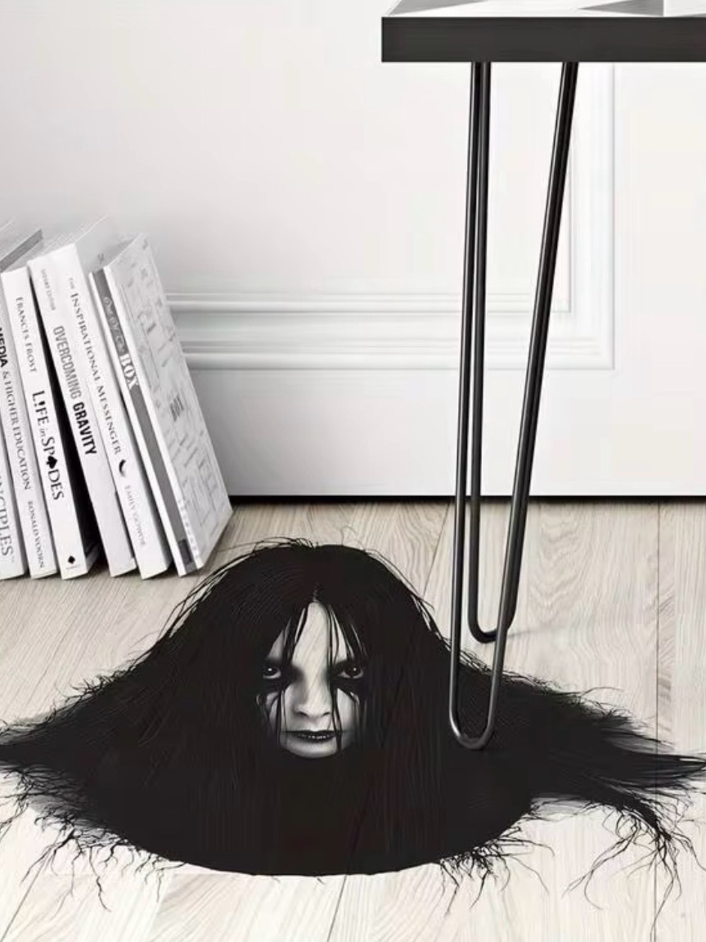 Black Creeping Spirit Floor Decal NEW